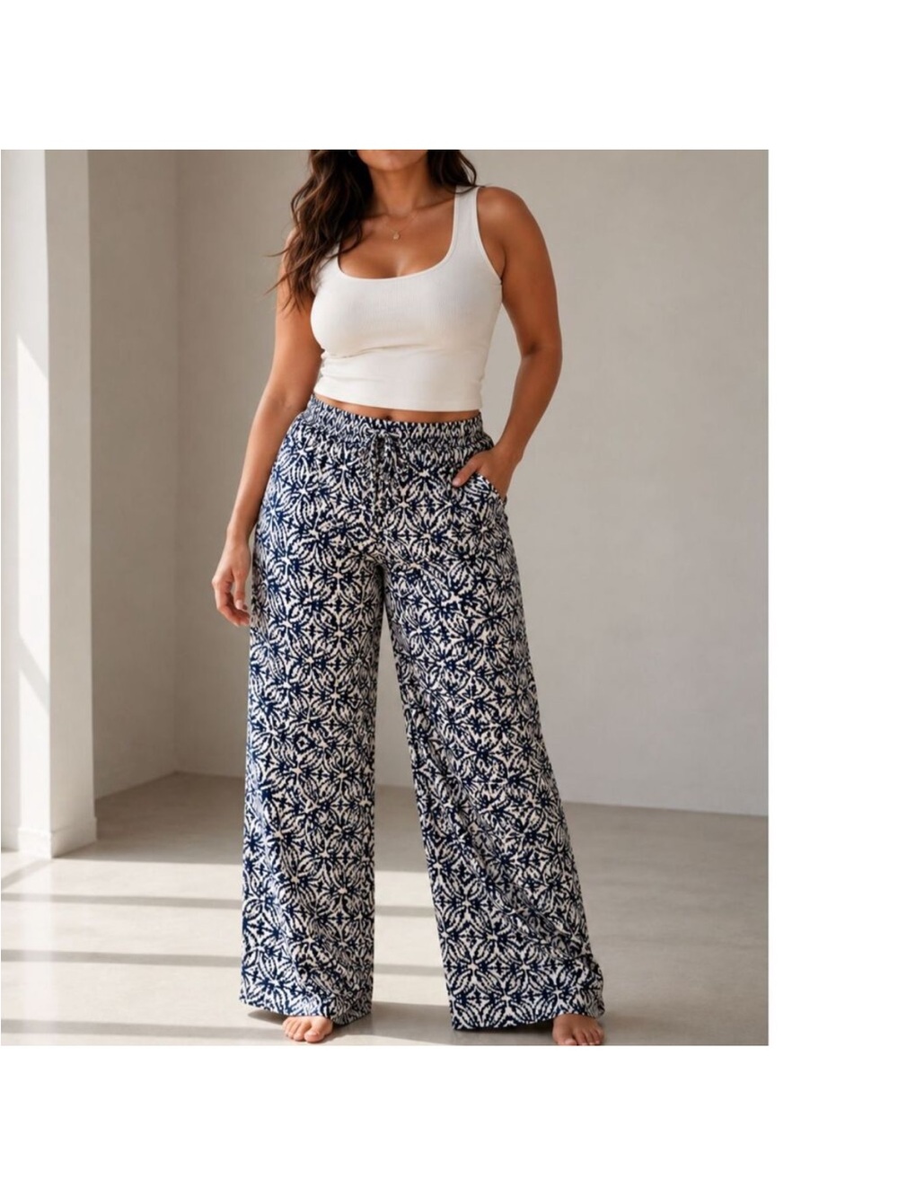 INC International Concepts  - Geometric Straight-Leg Pants